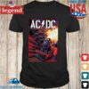 ACDC July 12 2025 Riyadh Air Metropolitano In Madrid Spain T-Shirt
