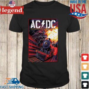 ACDC July 12 2025 Riyadh Air Metropolitano In Madrid Spain T-Shirt