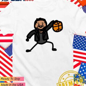Abeer Khalique playing basketball T-Shirt
