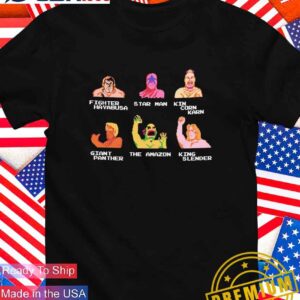 Arcade wrestling pixel T-Shirt
