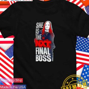 Ava she is the NXT Final Boss T-Shirt