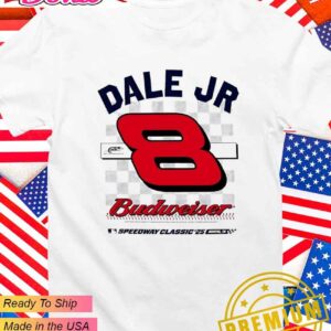 Dale Earnhardt Jr. #8 Budweiser Speedway Classic 2025 T-Shirt