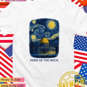 Dome of the rock Starry Night T-Shirt