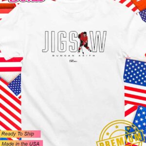 Duncan Keith Chicago Blackhawks Jigsaw T-Shirt