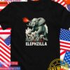 Elephent elephzilla parody in action T-Shirt