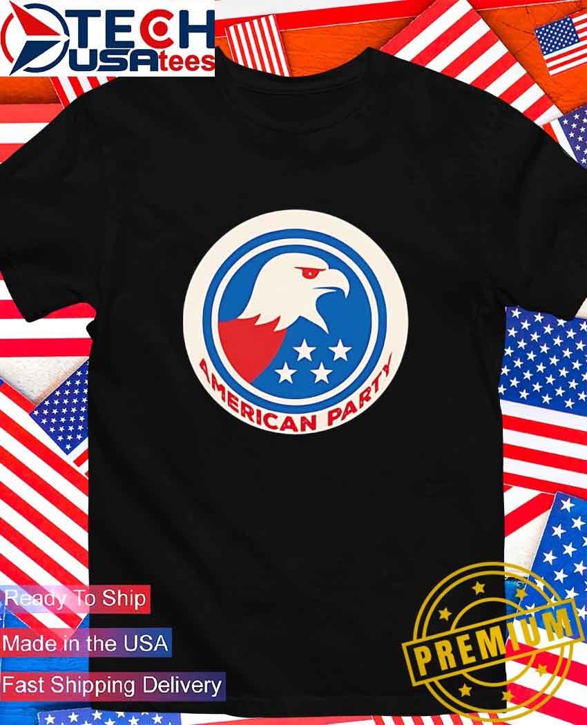 Elon Musk American Party Eagle logo T-Shirt.jpg Elon Musk American Party Eagle logo T-Shirt