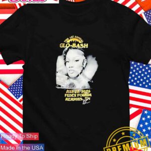 GloRilla the 1st annual Glo-Bash 2025 signature T-Shirt
