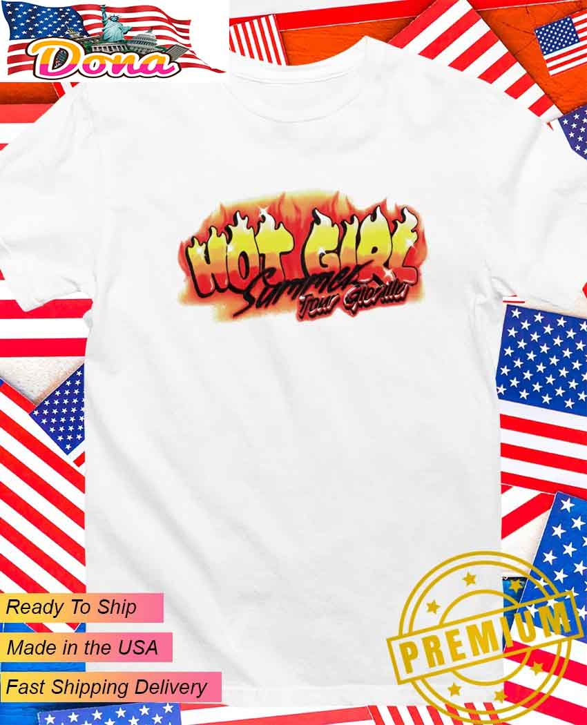 Hot girl summer tour GloRilla fire T-Shirt.jpg Hot girl summer tour GloRilla fire T-Shirt