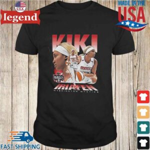 Kiki Iriafen Washington Mystics Vintage Retro T-Shirt