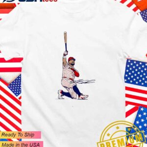 Kyle Schwarber Philadelphia Phillies Swing-Off superstar pose signature T-Shirt
