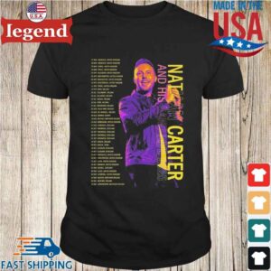 Nathan Carter Live With His Band Uk 2025 T-Shirt