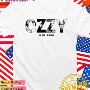 Ozzy Osbourne 1948-2025 memories T-Shirt