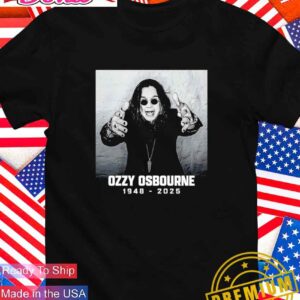 Ozzy Osbourne 1948-2025 thank you for the memories T-Shirt
