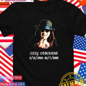 Ozzy Osbourne 3.12.1948-22.7.2025 T-Shirt