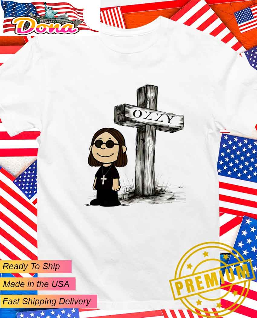 Ozzy Osbourne Charlie Brown inspired rest in peace rock legend T-Shirt.jpg Ozzy Osbourne Charlie Brown inspired rest in peace rock legend T-Shirt