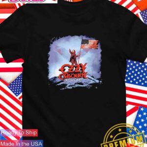 Ozzy Osbourne scream Canada flag T-Shirt