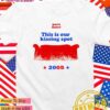 Paramore this is our kissing spot 2005 T-Shirt