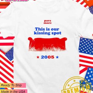 Paramore this is our kissing spot 2005 T-Shirt