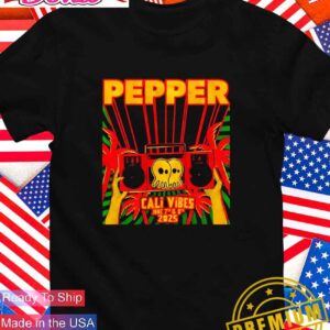 Pepper Cali Vibes 2025 T-Shirt
