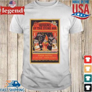 Queens Of The Stone Age July 12 2025 Pohoda Festival Trenčín Slovakia T-Shirt