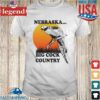 Retro Nebraska Pheasant Travel Tourist Souvenir T-Shirt
