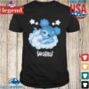 Sad Girlz Blue Airbrush 2025 T-Shirt