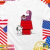 Snoopy X Cheshire Cat an unwelcome visitor T-Shirt