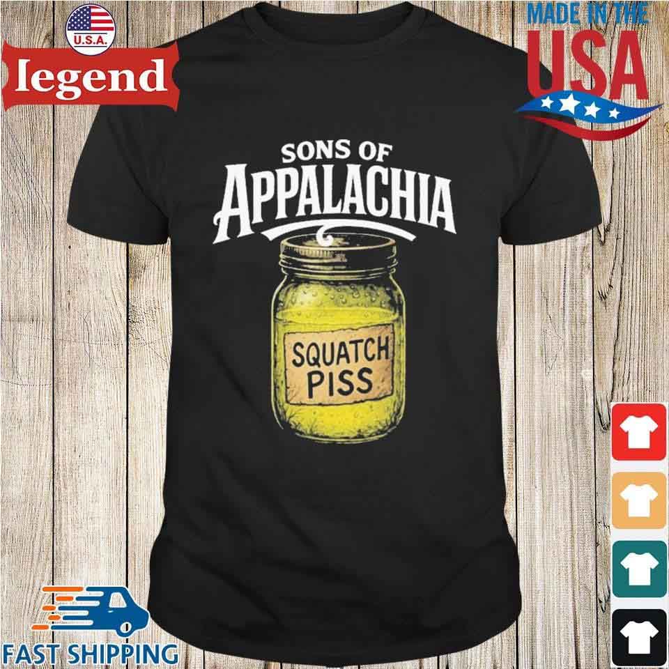 Sons Of Appalachia Sasquatch Piss Shirt.jpg Sons Of Appalachia Sasquatch Piss T-Shirt