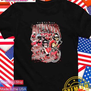 Tampa Bay Buccaneers Chris Godwin Baker Mayfield and Mike Evans graphic T-Shirt