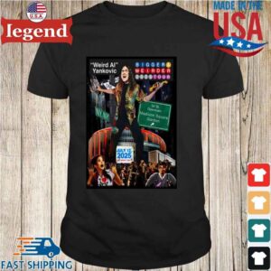 Weird Al Yankovic Madison Square Garden New York NY July 12 2025 T-Shirt