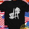 All American Spencer James Daniel Ezra LA hand skeleton T-Shirt
