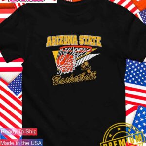 Arizona State Sun Devils Basketball net swish T-Shirt