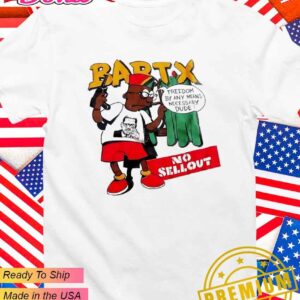 Bart X freedom by any means necessary dude T-Shirt