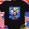 CM Punk vs Seth Rollins vs LA Knight vs Jey Uso at Clash in Paris X The Starry Night T-Shirt