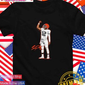 Cleveland Browns Football Shedeur Sanders superstar pose signature T-Shirt