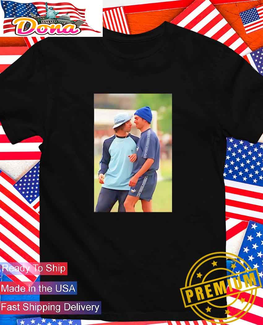 Damon Albarn and Liam Gallagher photo T-Shirt.jpg Damon Albarn and Liam Gallagher photo T-Shirt