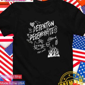 Detention degenerates est 2005 art T-Shirt