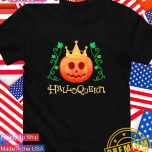 Great Halloween Hallowqueen pumpkin T-Shirt