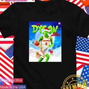 Grinch Dyson Daniels Atlanta Hawks how Dyson stole Christmas T-Shirt