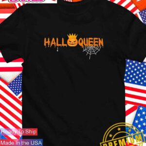 Halloqueen Halloween pumpkin crown T-Shirt