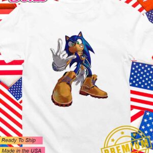 Hedgehog Timberland Boots Metal T-Shirt