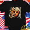 Jason Voorhees Halloween floral killer checkered mask T-Shirt