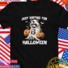 Just waiting for Halloween Raccoon pumpkin T-Shirt