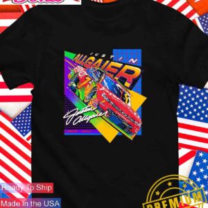 Justin Allgaier JR Motorsports Official Team Brandt Car signature T-Shirt