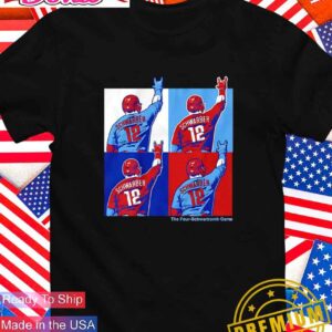 Kyle Schwarber The Four-Schwarbomb Game Philadelphia Phillies T-Shirt