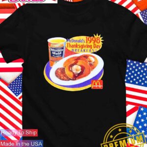 Mcdonald’s 1998 Thanksgiving Day breakfast T-Shirt