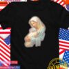 Mother Mary hug Moo Deng T-Shirt