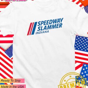 Patriotic Speedway Slammer Indiana T-Shirt