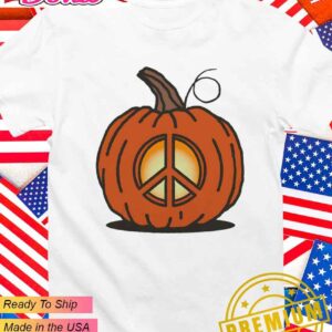Peace pumpkin Halloween T-Shirt
