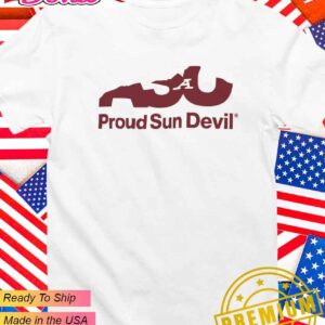 Proud Sun Devil Arizona State Sun Devils logo T-Shirt